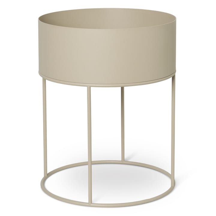 ferm LIVING plant box round, cashmere ferm LIVING