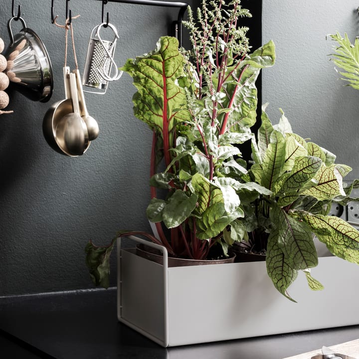 ferm LIVING plant box small, light grey ferm LIVING