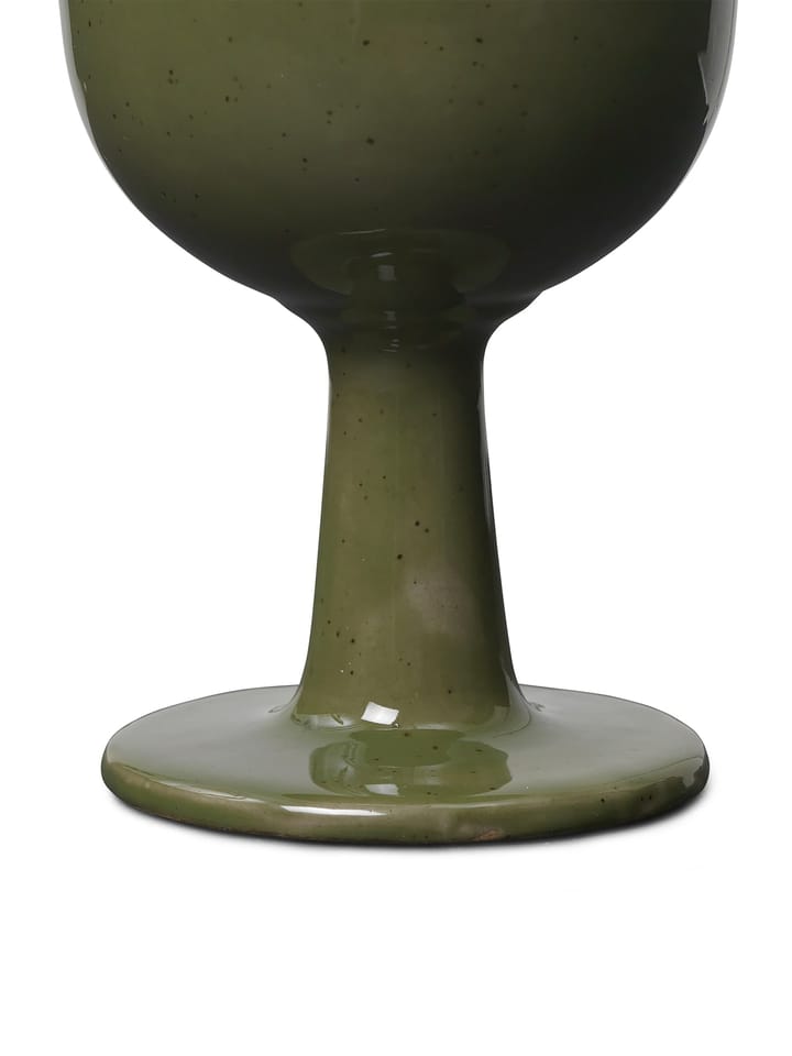 Floccula wine glass 16 cl, green ferm LIVING