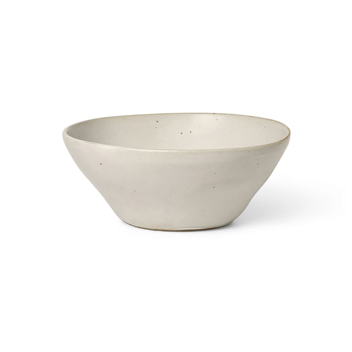 Flow bowl 14.5 cm, Off-white speckle ferm LIVING