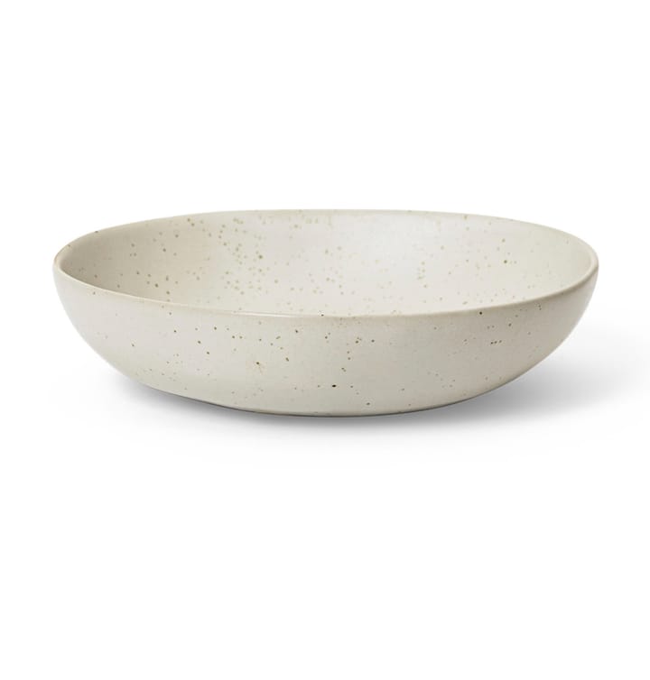 Flow bowl large Ø19.5 cm, Off-white speckle ferm LIVING