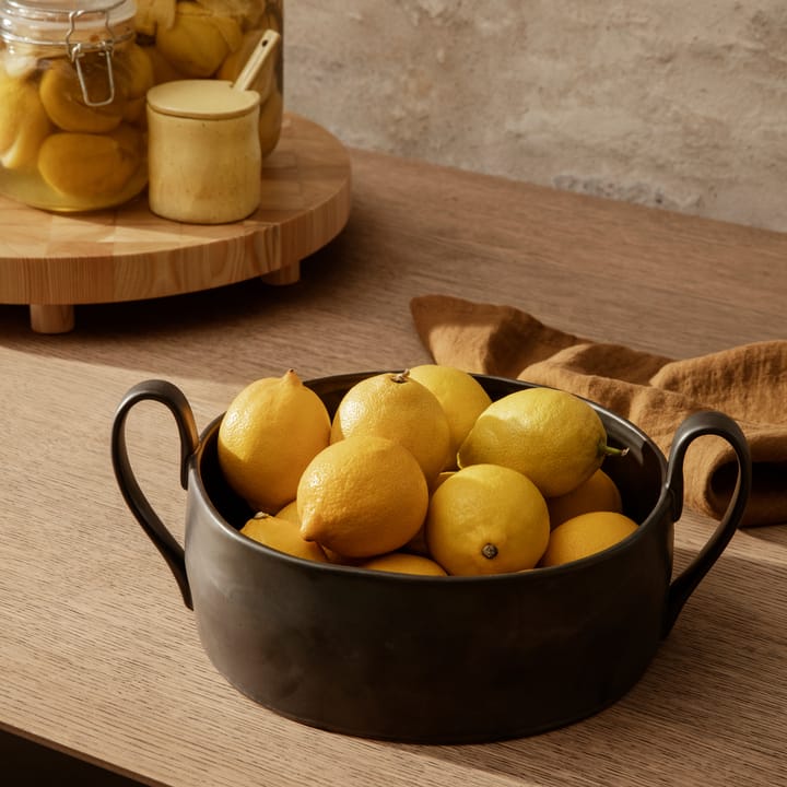 Flow Centrepiece bowl, black ferm LIVING