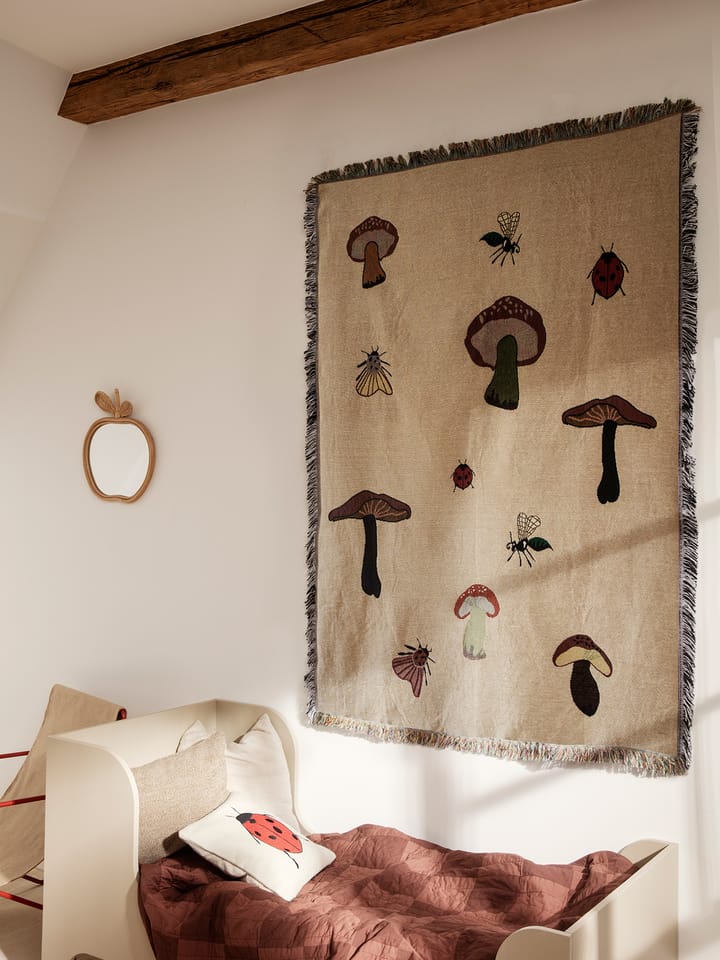 Forest tapestry throw 120x170 cm, Sand ferm LIVING