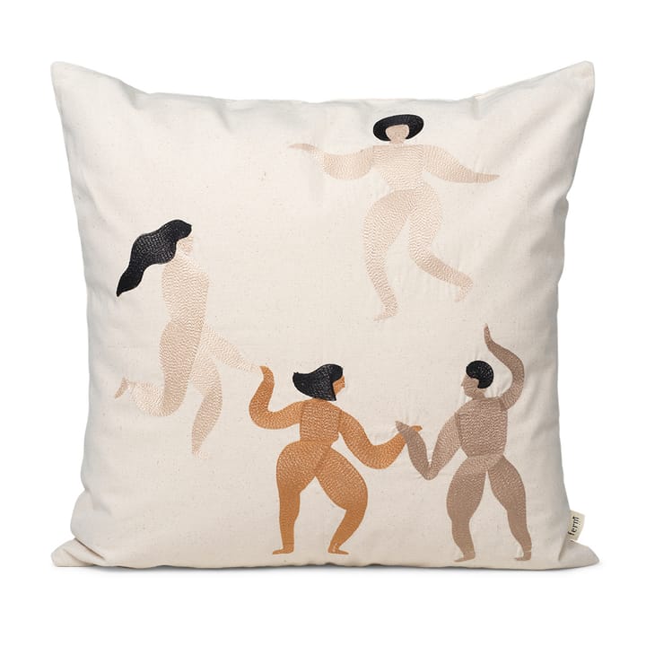 Free cushion 50x50 cm, natural ferm LIVING