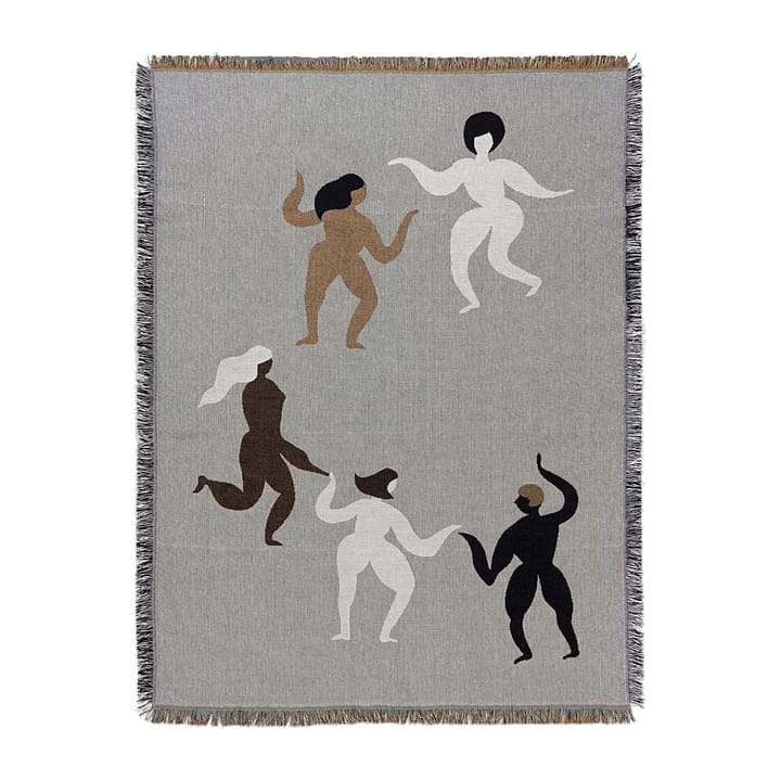 Free tapestry blanket 120x170 cm - Grey - Ferm Living