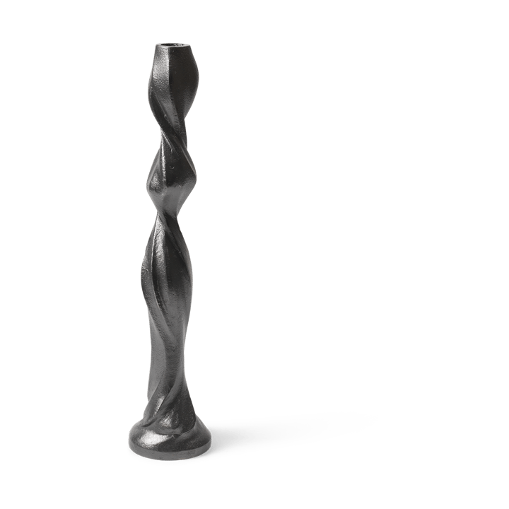 Gale candlestick 38 cm, Blackened Aluminium ferm LIVING