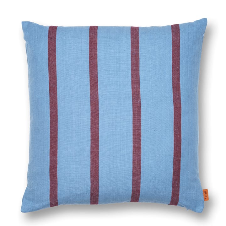 Grand cushion 50x50 cm, Faded blue-burgundy ferm LIVING