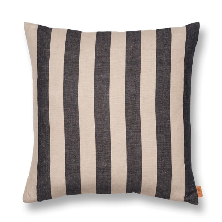 Grand cushion 50x50 cm, Sand-black ferm LIVING