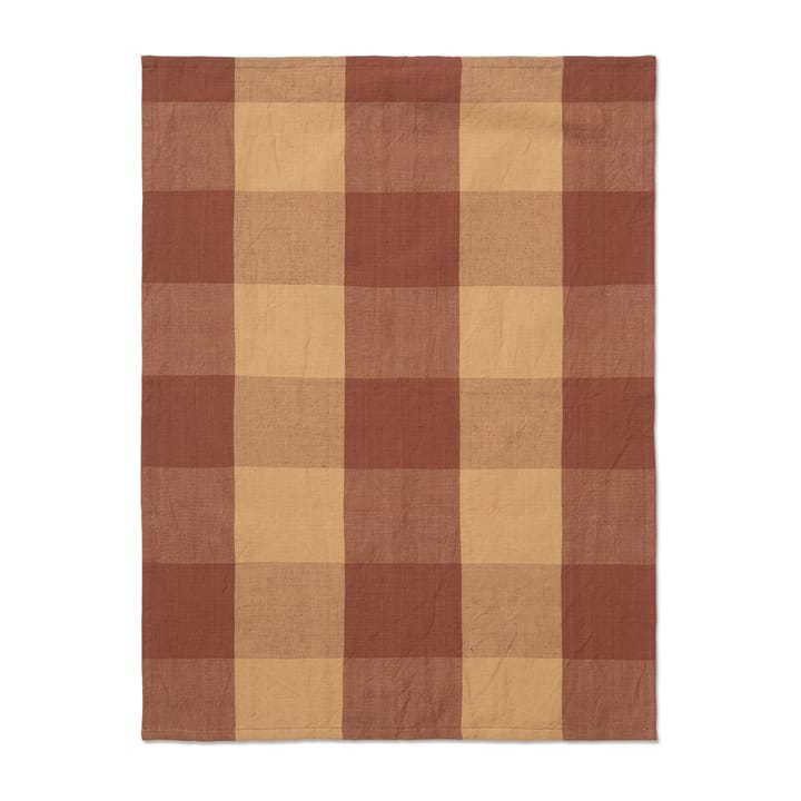 Hale kitchen towel 50x70 cm, Peach-spice red ferm LIVING