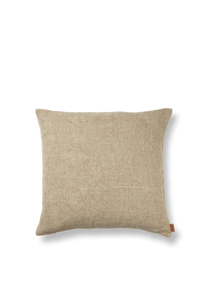 Heavy pillowcase 50x50 cm linen, Nature ferm LIVING