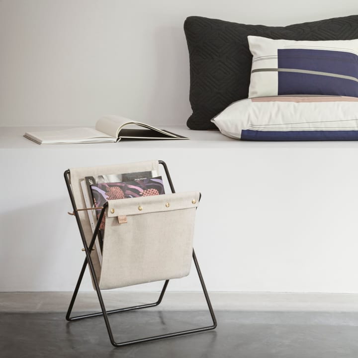 Herman newspaper stand, black ferm LIVING