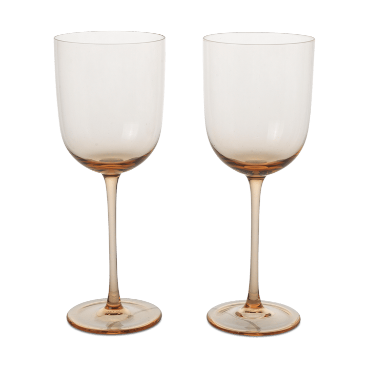 Host red wine glass 36 cl 2-pack, Blush ferm LIVING