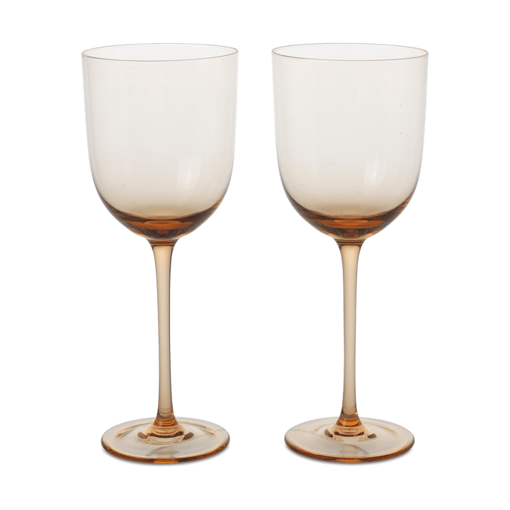 Host white wine glass 30 cl 2-pack - Blush - Ferm LIVING