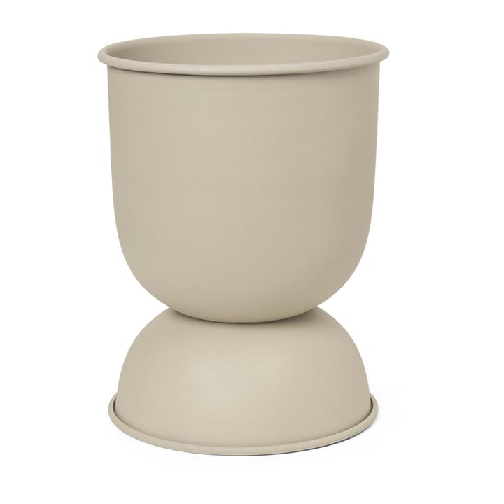 Hourglass flower pot extra small Ø21 cm - Cashmere - Ferm Living