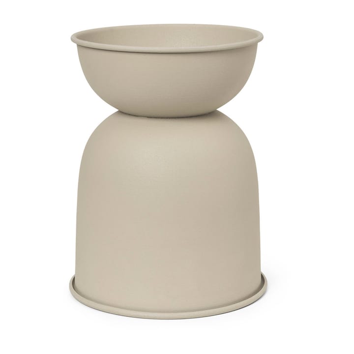 Hourglass flower pot extra small Ø21 cm, Cashmere ferm LIVING