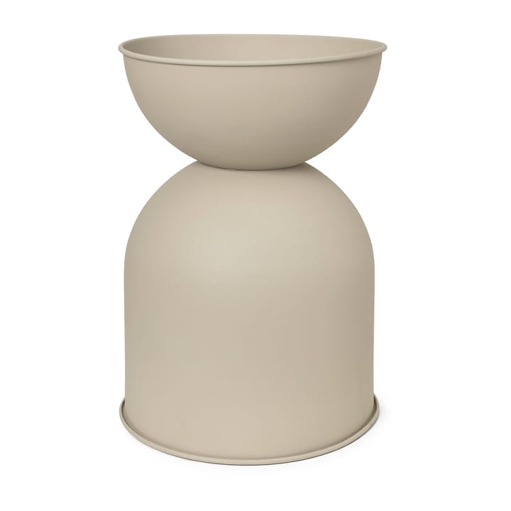 Hourglass flower pot medium Ø41 cm, Cashmere ferm LIVING