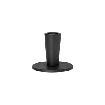 Hoy candle sticks short 6.4 cm - Black - ferm LIVING