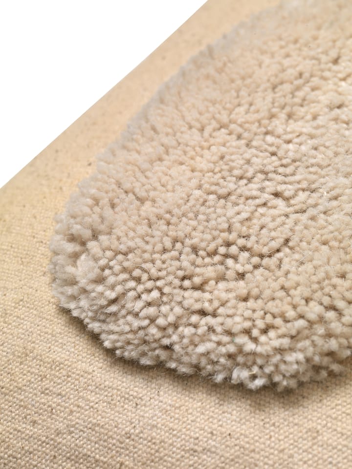 Lay cushion 50x50 cm, Sand / Off-white ferm LIVING