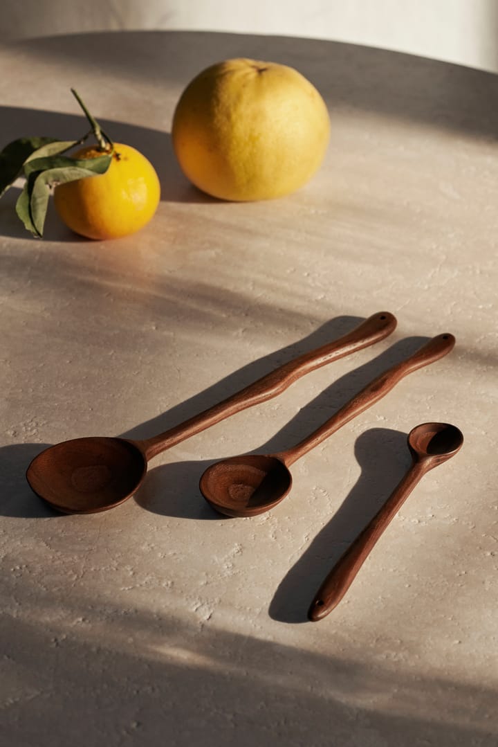 Meander spoon ash wood, 20 cm ferm LIVING