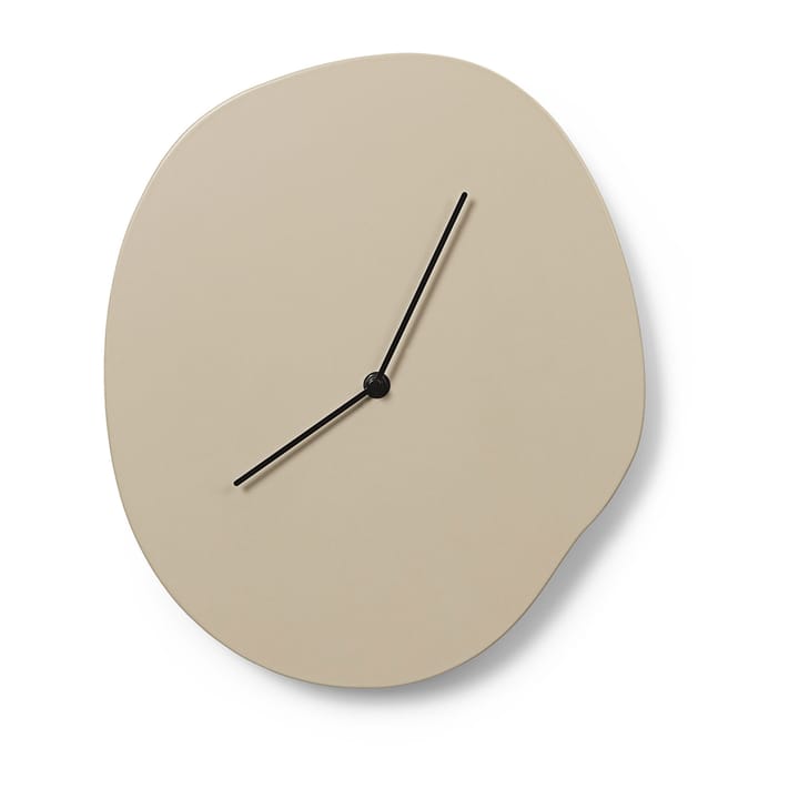 Melt wall clock 28x33 cm - Cashmere - Ferm Living