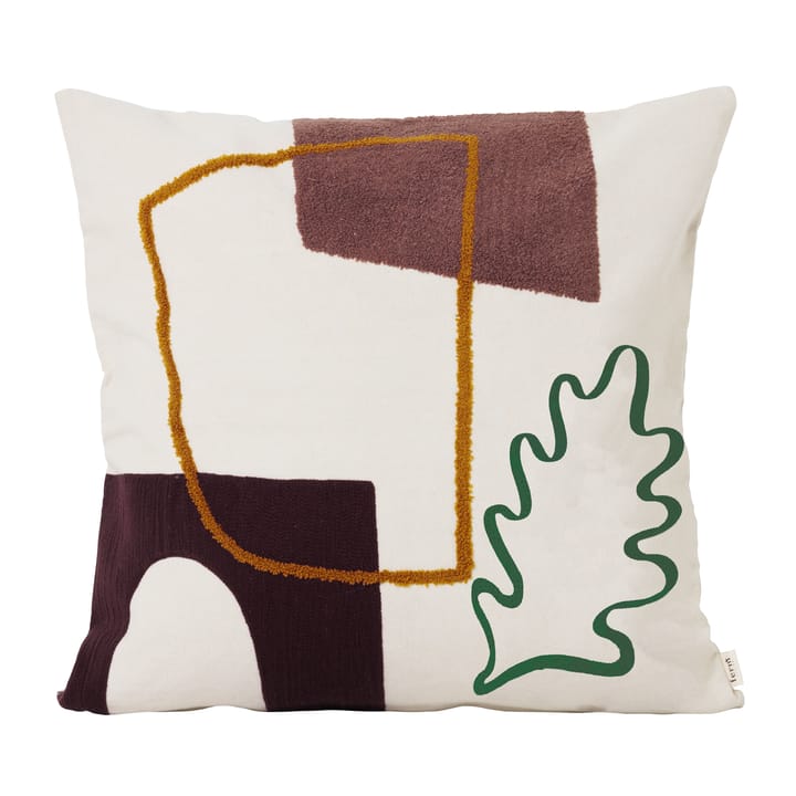 Mirage cushion 50x50 cm - Leaf - Ferm LIVING