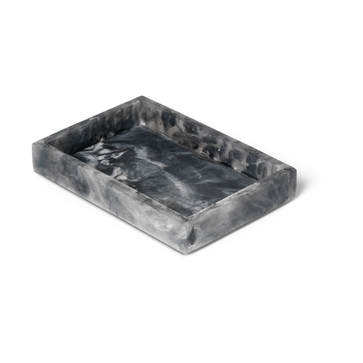 Mist decorative tray 10x15 cm - Charcoal - Ferm LIVING