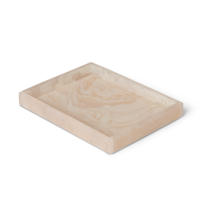 Mist decorative tray 15x20 cm - Pearl - Ferm LIVING