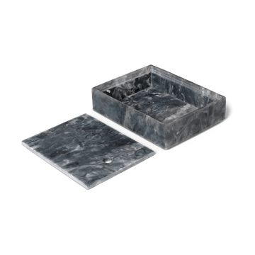 Mist storage box 15x20 cm - Charcoal - ferm LIVING