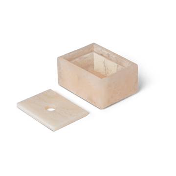 Mist storage box 7,5x10 cm - Pearl - ferm LIVING