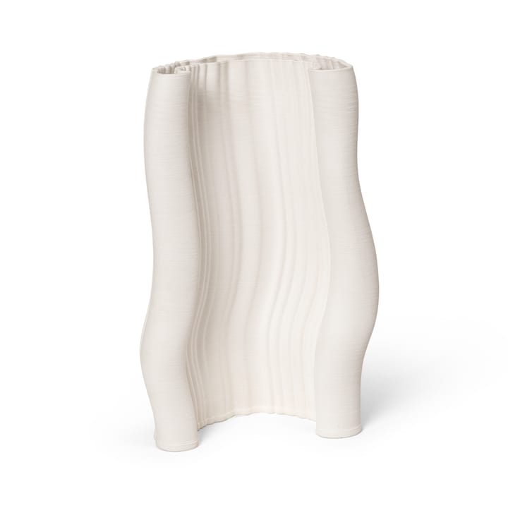 Moire vase 19x30 cm, Off-white ferm LIVING