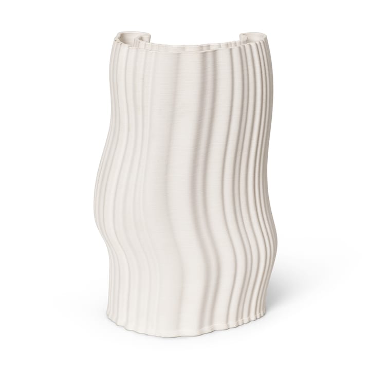 Moire vase 19x30 cm, Off-white ferm LIVING