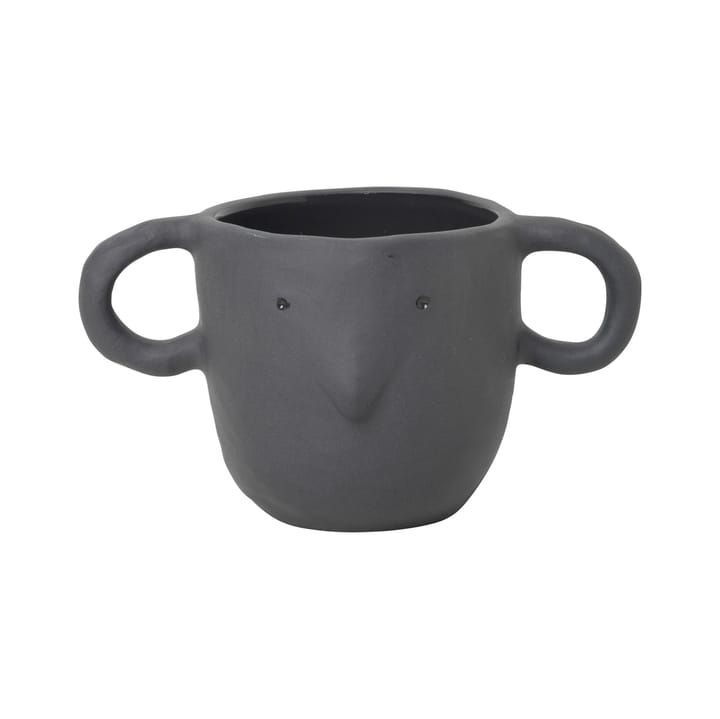 Mus flowerpot small, Dark grey ferm LIVING