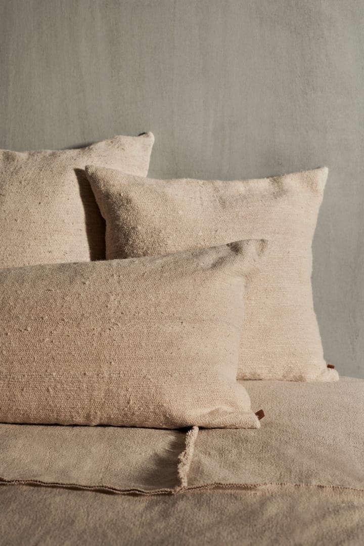 Nettle cushion large 60x80 cm, Natural ferm LIVING