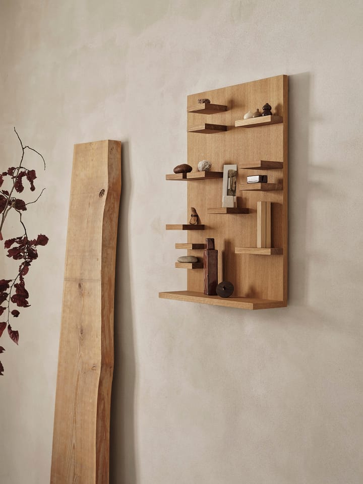 Parade wall-mounted shelf 60 cm, Oiled oak ferm LIVING