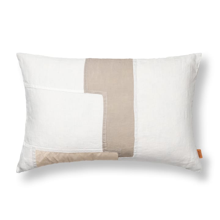 Part cushion off-white, 60x40 cm ferm LIVING