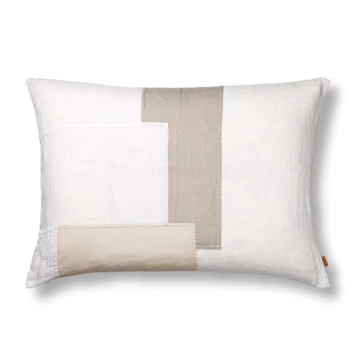 Part cushion off-white, 60x80 cm ferm LIVING