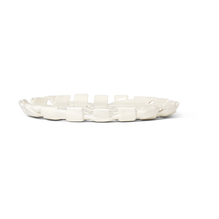 Plait plate Ø30 cm, Off white ferm LIVING