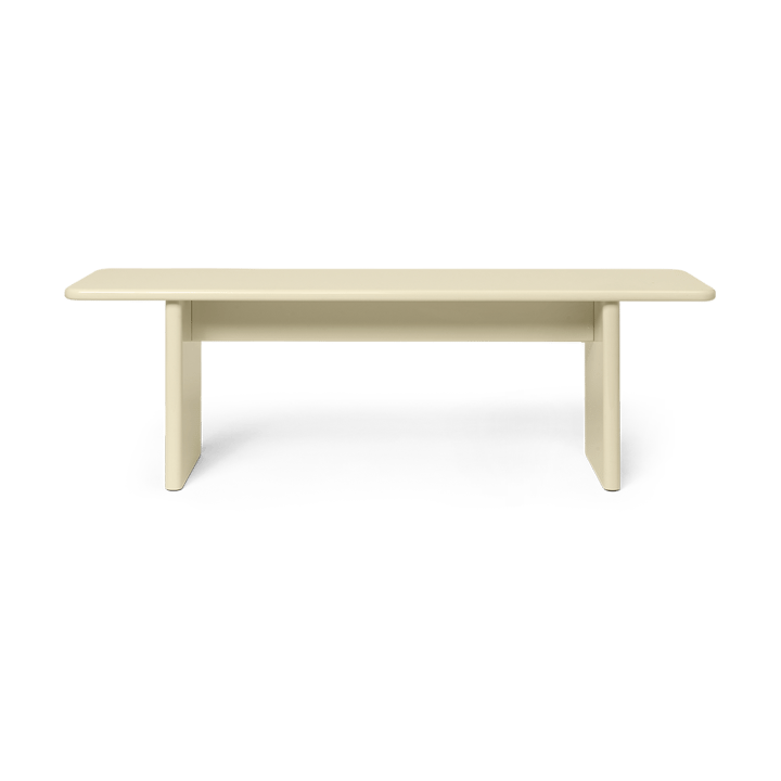 Rink bench 140 cm, Eggshell ferm LIVING