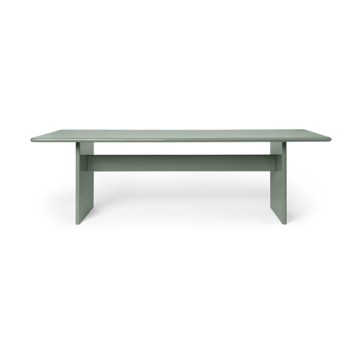 Rink dining table large 240x90x74 cm, Tea green ferm LIVING