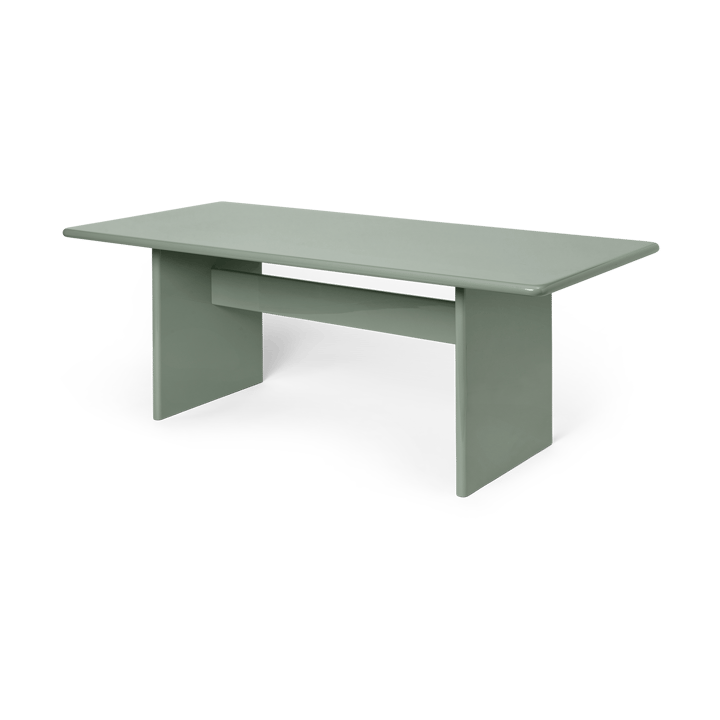 Rink dining table small 200x90x74 cm, Tea green ferm LIVING