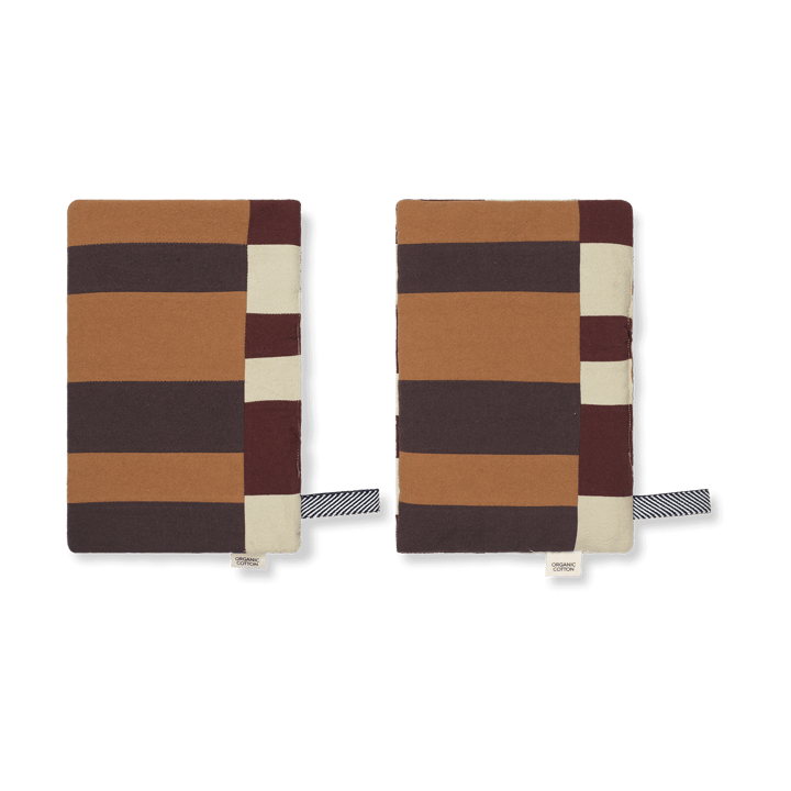 Section oven mitt 2-pack, Patchwork ferm LIVING