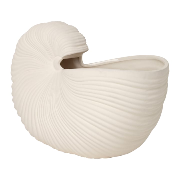 Shell flower pot, Off white ferm LIVING