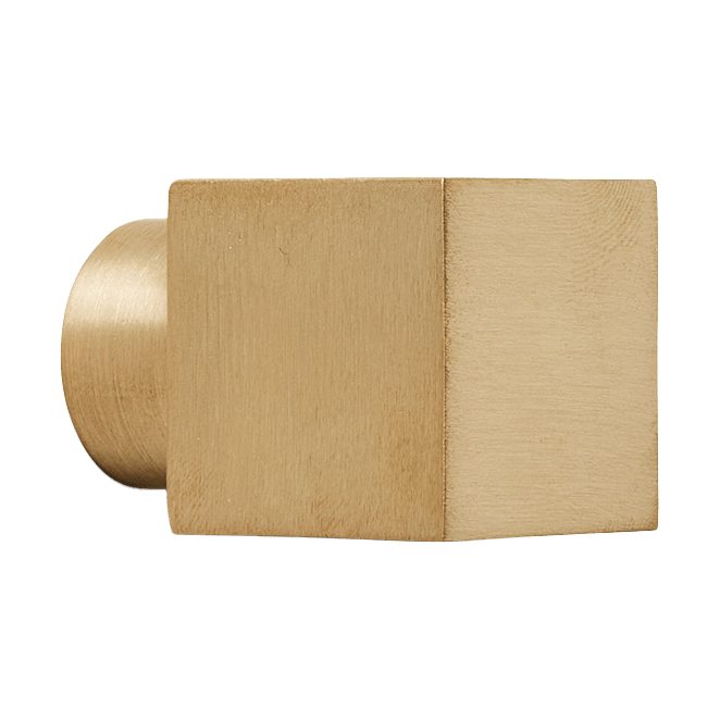 Square hook small, Brass ferm LIVING