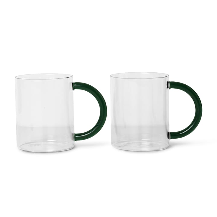 Sto mug 2-pack, Clear ferm LIVING