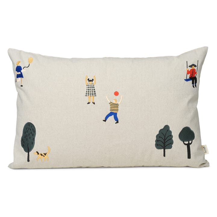 The Park cushion 40x60 cm, natural ferm LIVING