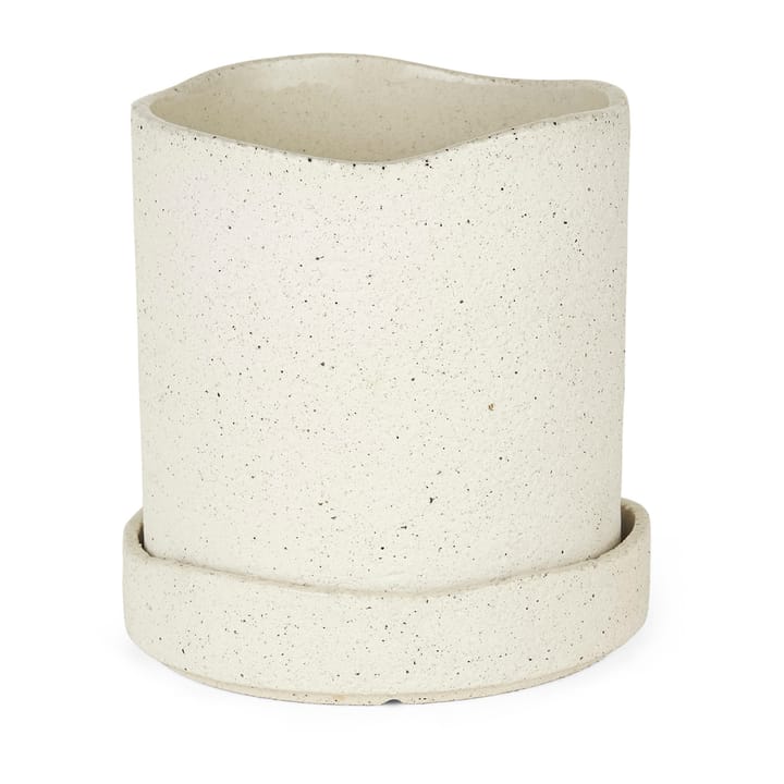 Uneru flower pot Ø13 cm - White - Ferm LIVING