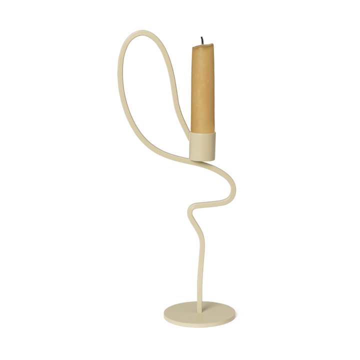 Valse candlestick high, Cashmere ferm LIVING