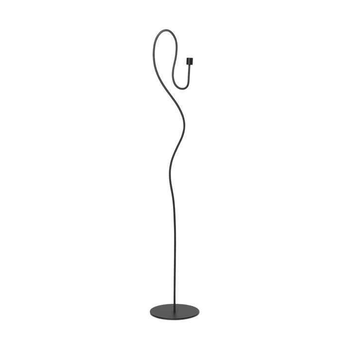 Valse floor candlestick, Black ferm LIVING