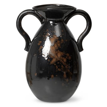 Verso floor vase 49 cm - Black-brown - ferm LIVING