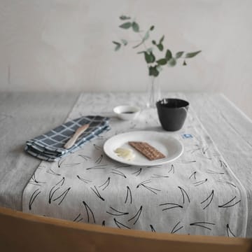 Barr table runner 44x137 cm - nature-black - Fine Little Day